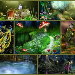 Пазл: Волшебный лес