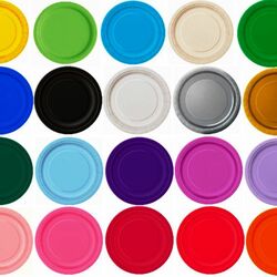 Пазл: Бумажные тарелки