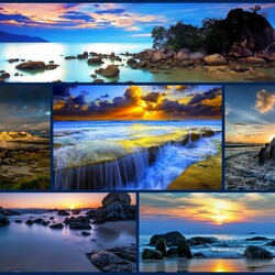 Пазл: Морской закат