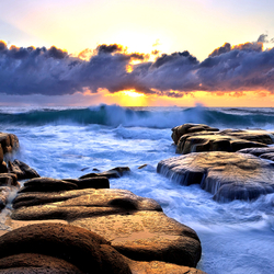 Пазл: Морской закат 