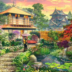 Пазл: Японский сад