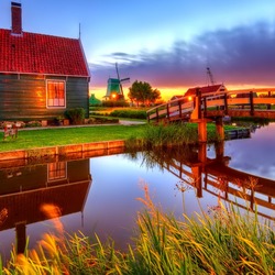 Пазл: Деревянный дом  