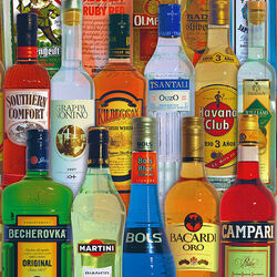 Пазл: Алкогольные напитки мира