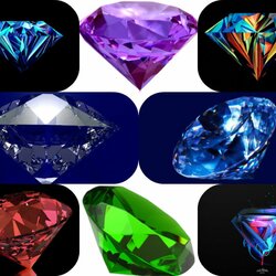 Пазл: Драгоценные камни