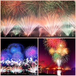 Пазл: Фестиваль фейерверков в Москве