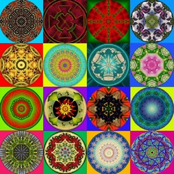 Пазл: Мандалы