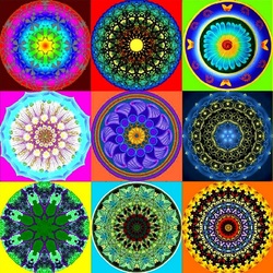 Пазл: Мандалы