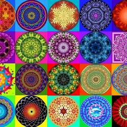 Пазл: Мандалы
