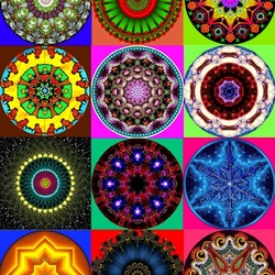 Пазл: Мандалы