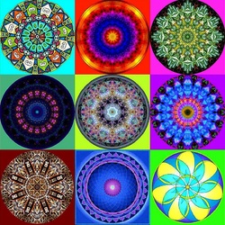 Пазл: Мандалы