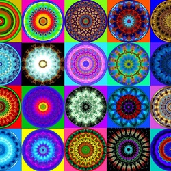 Пазл: Мандалы