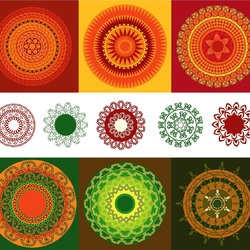 Пазл: Мандалы