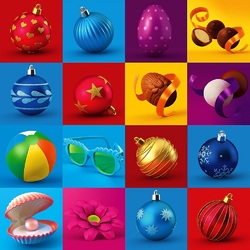 Пазл: Круглые формы