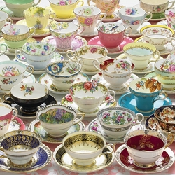 Пазл: Чашки