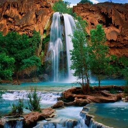 Пазл: Водопад 