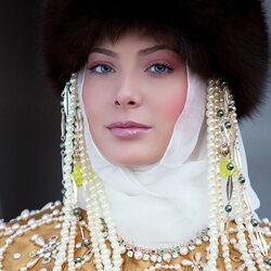 Пазл: Русская красавица  