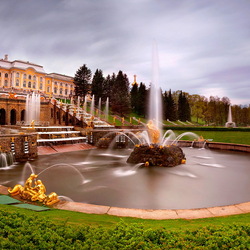 Пазл: Большой каскад Петродворца