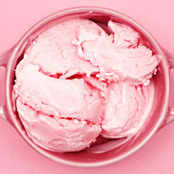 Пазл: Клубничное мороженое