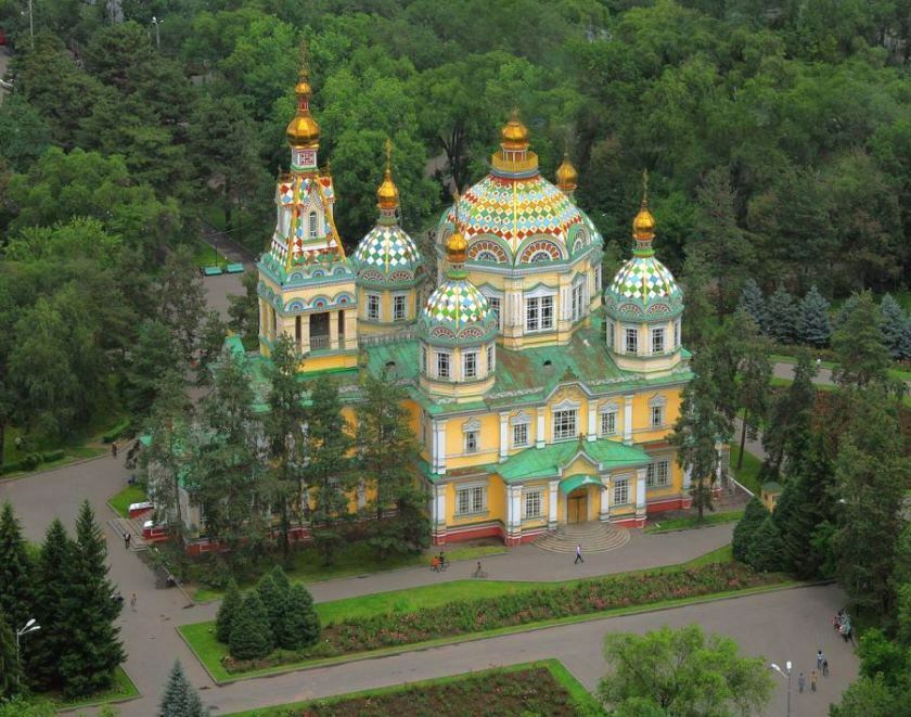 Вознесенский кафедральный собор города верный