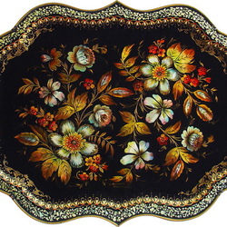 Пазл: Жостовский поднос