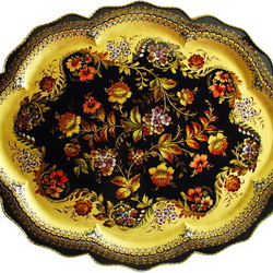 Пазл: Жостовский поднос