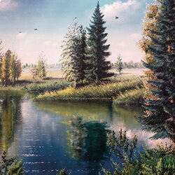 Пазл: Осеннее утро