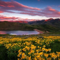 Пазл: Утро в горах 