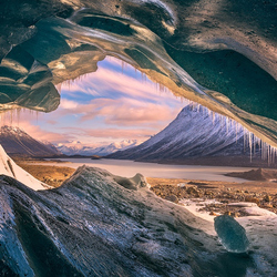 Пазл: Ледяной грот 