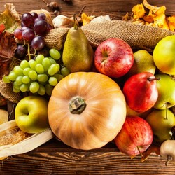 Пазл: Овощи и фрукты