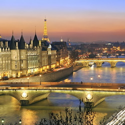 Пазл: Мосты Парижа