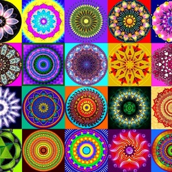 Пазл: Мандалы