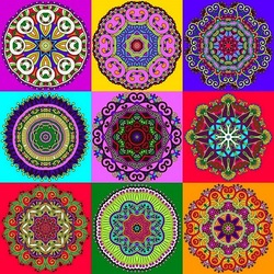 Пазл: Восточные узоры