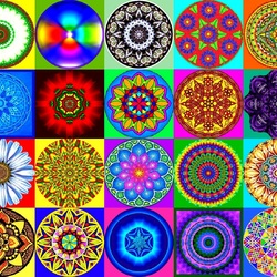 Пазл: Мандалы
