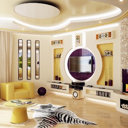 Пазл: Гостиная авангард