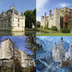 Пазл: Замки 