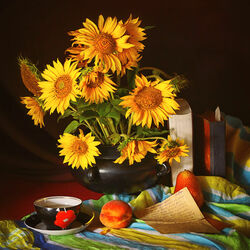 Пазл: Осеннее утро