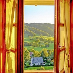 Пазл: Деревенский пейзаж