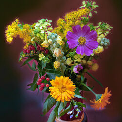 Пазл: Букет