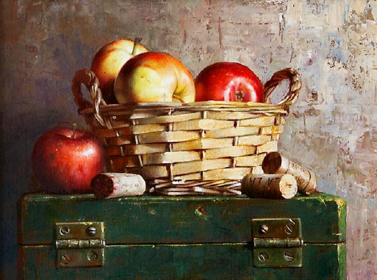 Дмитрий Анненков художник картины яблоки