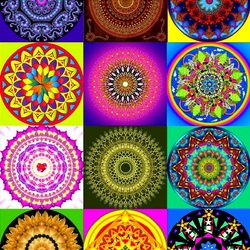 Пазл: Мандалы
