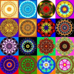 Пазл: Мандалы