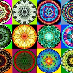 Пазл: Мандалы