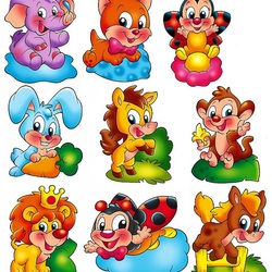 Пазл: Зверюшки