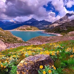 Пазл: Горное озеро  