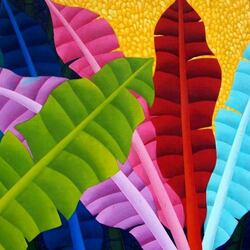 Пазл: Листья