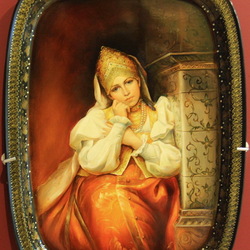 Пазл: Жостовский поднос