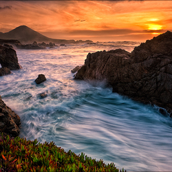 Пазл: Морской закат   