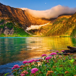 Пазл:  Весна в горах 