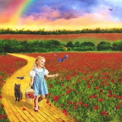 Пазл: Дорога из желтого кирпича