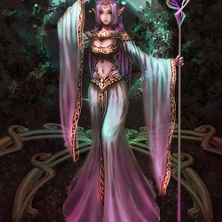 Пазл: Лунная жрица Высокорожденных